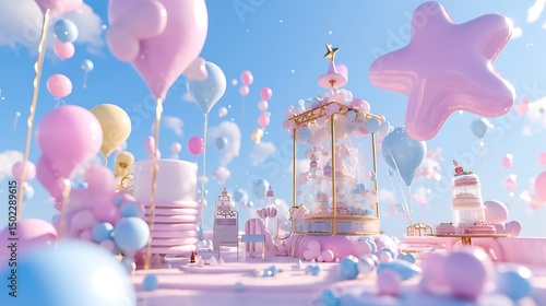 Sweet Candyland Scene