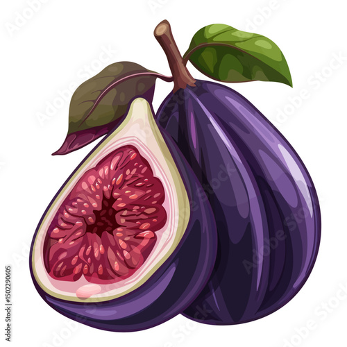 Figs on white 