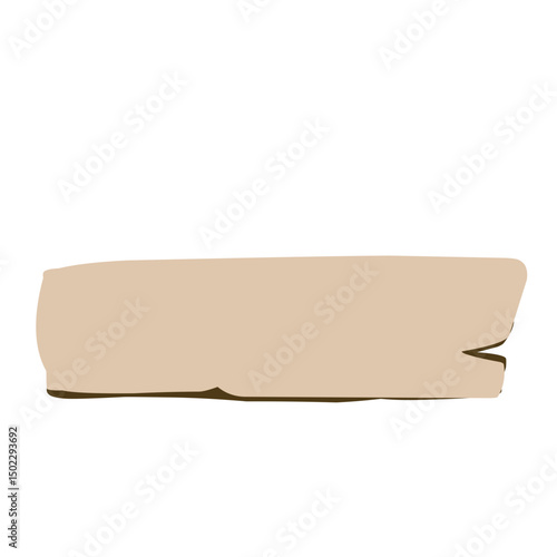 Wooden Sign Illustration