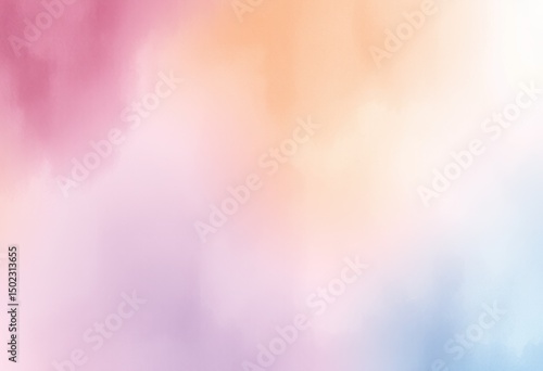 Gentle, pastel-toned color blend.