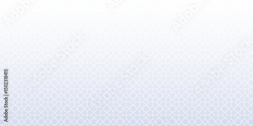 Abstract Geometric Pattern With Gradient White and Blue Background