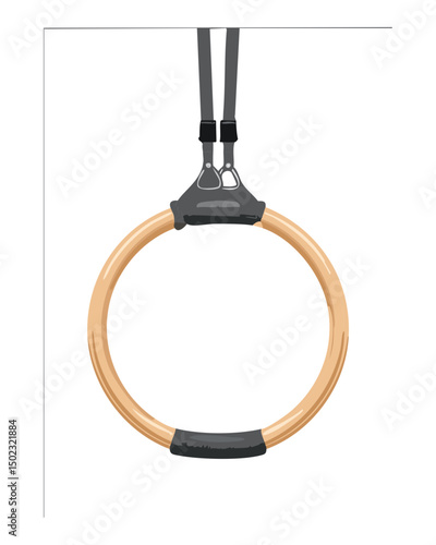 Gymnastic Rings - Rope Detail