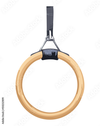 versatile wooden gymnastic rings