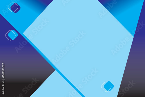 Colorful geometric background. Fluid shapes composition