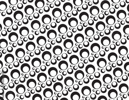 mono color black vector design ornament for any design dot polka