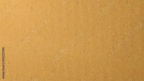 Background of brown kraft paper or cardboard texture. Abstract pattern of beige rough carton, old paper sheet, parchment or papyrus surface, vector realistic illustration
