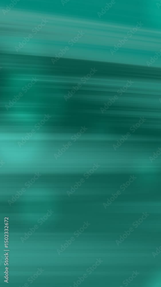 Teal blurred horizontal streaks with smooth motion flow, perfect for modern abstract backgrounds and serene digital visuals Teal blurred horizontal streaks with smooth motion flow, perfect for modern abstract backgrounds and serene digital visuals