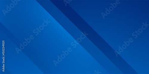 Abstract blue background with glowing geometric lines. Modern blue gradient square shape design. Futuristic technology concept. Suit for brochure, corporate, website, poster, banner, cover modern