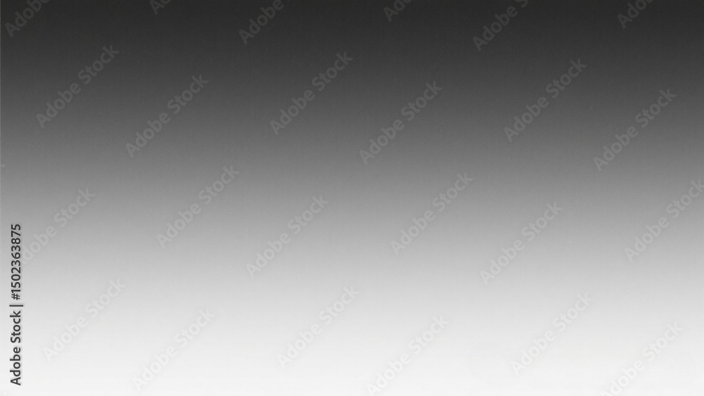 Obraz premium Subtle Gradient Background Black to White Transition