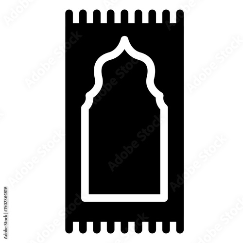 prayer mat Solid icon