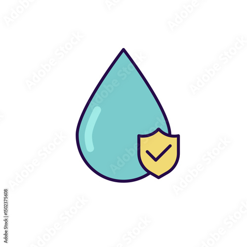 Water proof icon
