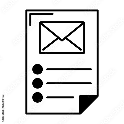 Email List dualtone icon

