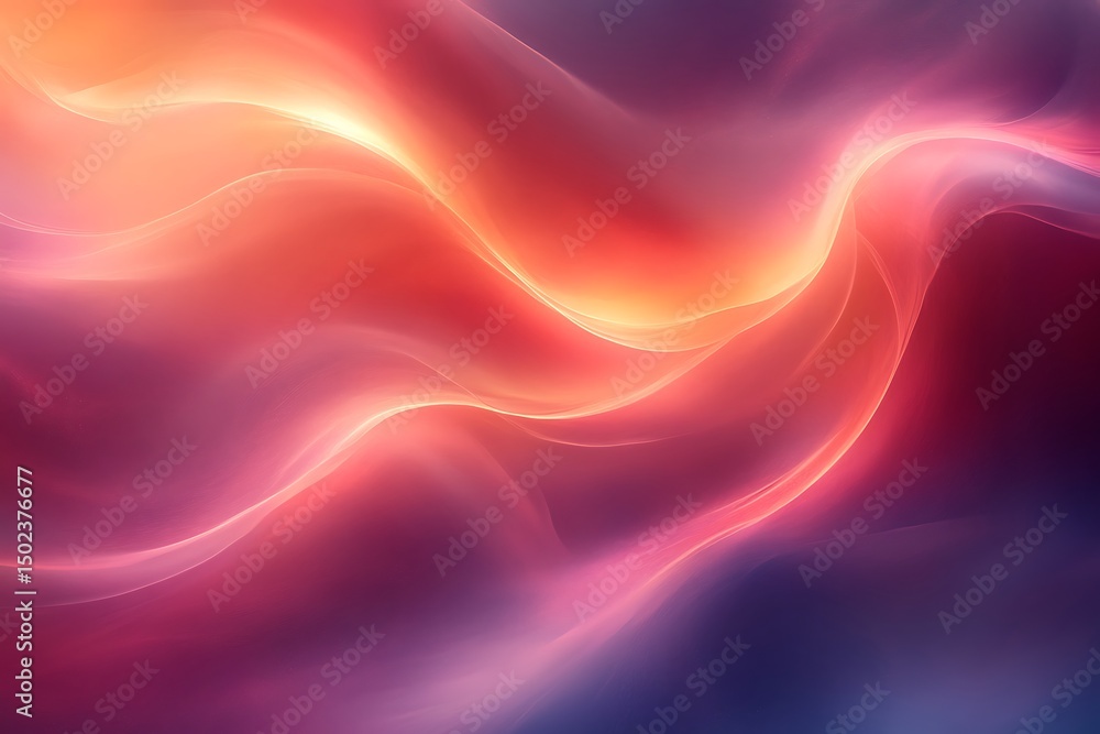 Obraz premium Abstract dynamic wavy background