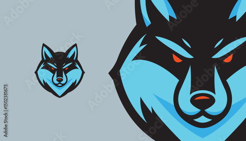 Clever Fox Mascot Logo – Sleek Vector Design