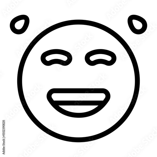 laughing line