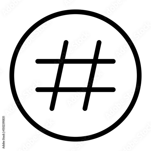 hashtag line