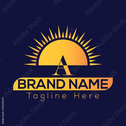 Vector design of construction site sign and night club illustration with vintage badge and emblem elements A logo design