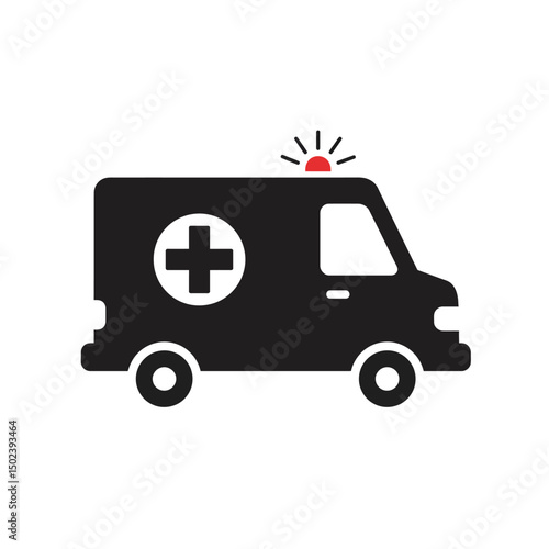 Ambulance Emergency Vehicle Illustration