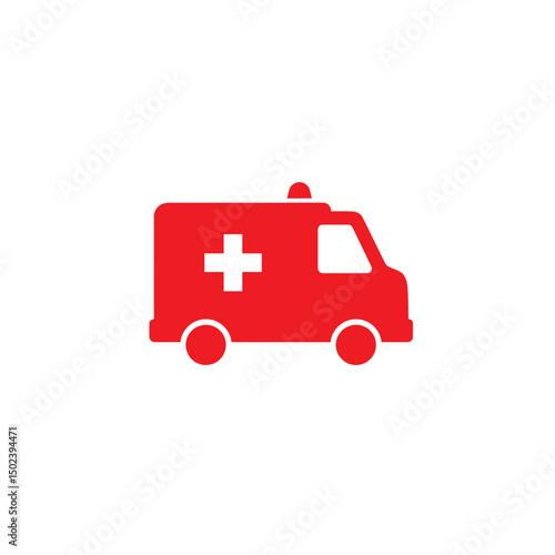 Ambulance Emergency Vehicle Illustration