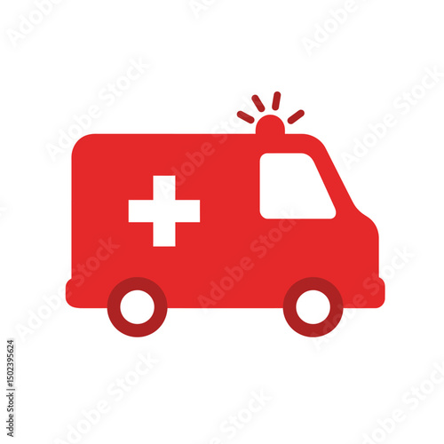 Ambulance Emergency Vehicle Illustration