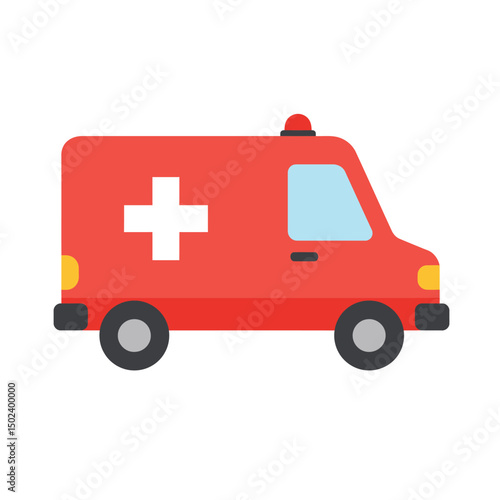 Ambulance Emergency Vehicle Illustration