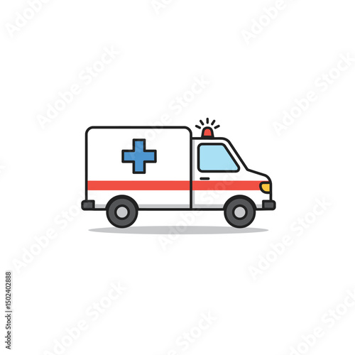 Ambulance Emergency Vehicle Illustration