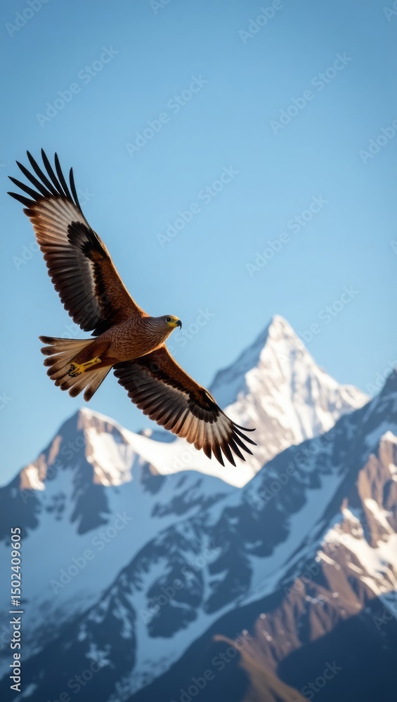 Fototapeta premium eagle in flight