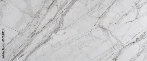 Subtle grey veining in pristine white marble, minimalist abstract texture, premium, seamless, contemporary