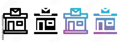 Post Office best multistyle icon sheet collection