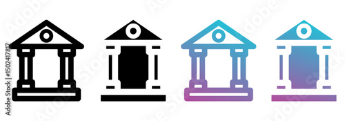 Museum best multistyle icon sheet collection