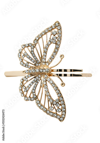 Delicate butterfly hair clip