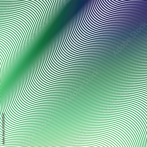 Blue green stripes line pattern abstract background