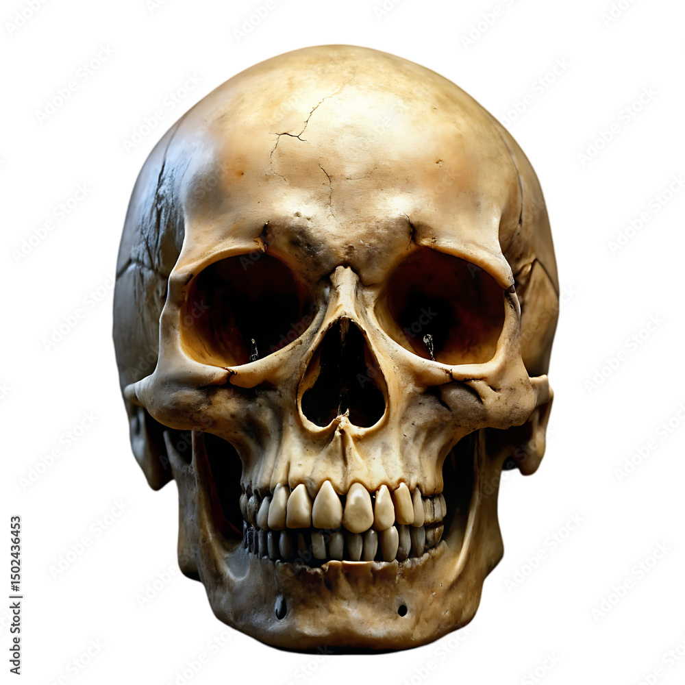 Obraz premium Human Skull: Anatomy, Bone, Medical