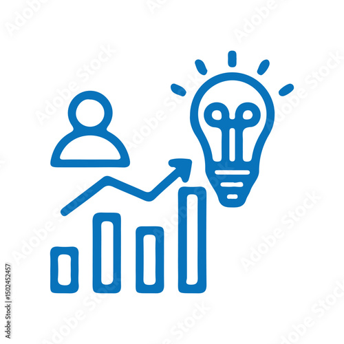 Business Growth and Innovation Concept Icon