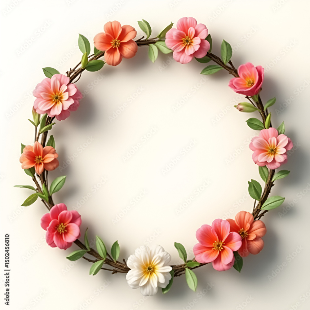frame of flowers frame of flowers
