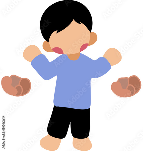 boy with heart