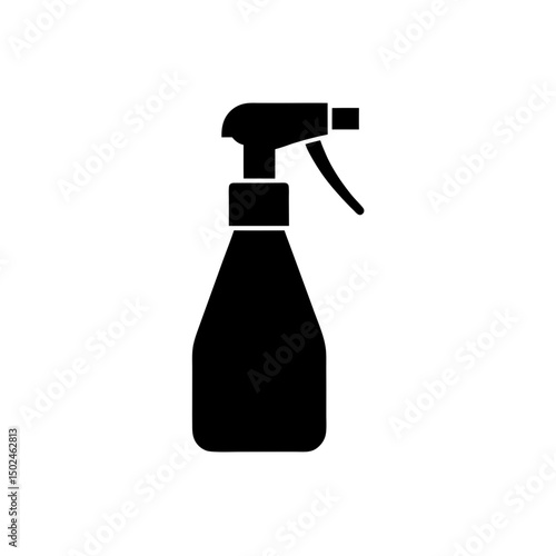 Spray Bottle Icon Vector Flat and Clean Look Isolated