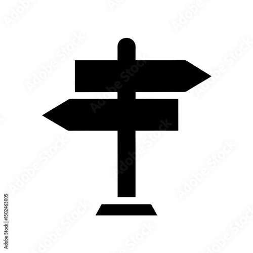 Wallpaper Mural Trail Signpost Icon Vector Flat and Clean Look Torontodigital.ca
