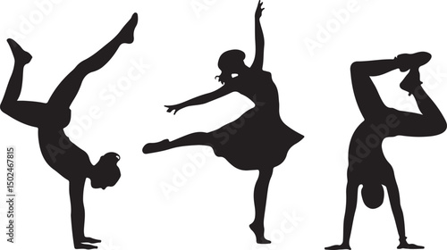 Elegant Dancer Silhouette Clipart – Ballet, Jazz, Hip Hop Digital Design

Dance Pose Silhouette Bundle – SVG PNG for Cricut and Sublimation

Ballerina & Street Dance Silhouettes – Printable Vector Art