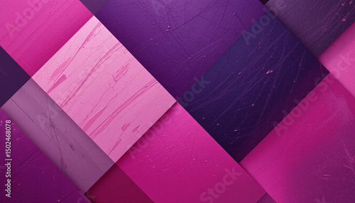 Colorful wooden texture design with abstract geometric patterns and light pink and purple elements for a unique art illustration