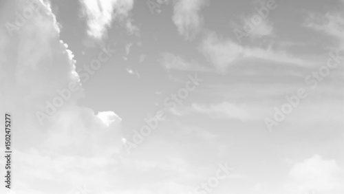Dramatic weather texture in black and white photo. Vector illustration.