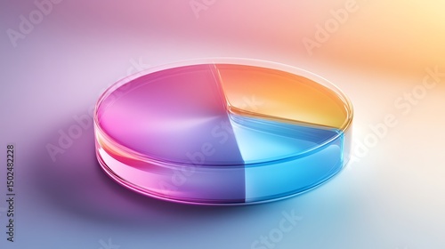 pie chart on white background