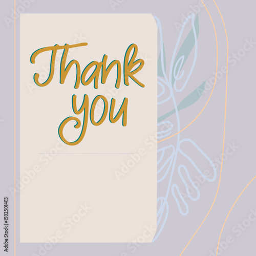 Elegant thank you card templates featuring modern calligraphy, perfect for personal or professional notes.