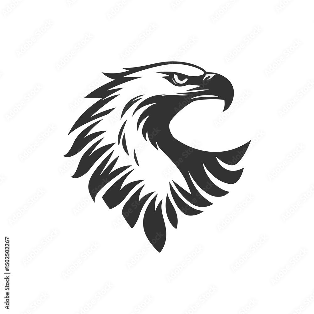 Obraz premium Eagle Logo on white background