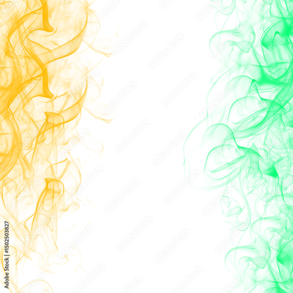 Fototapeta premium smoke frame