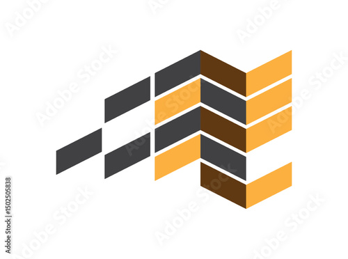 Factory Builder Business Logo SVG – Industrial, Scalable Icon Design for Manufacturing, Construction, Engineering, Industrial Firms, and Corporate Branding