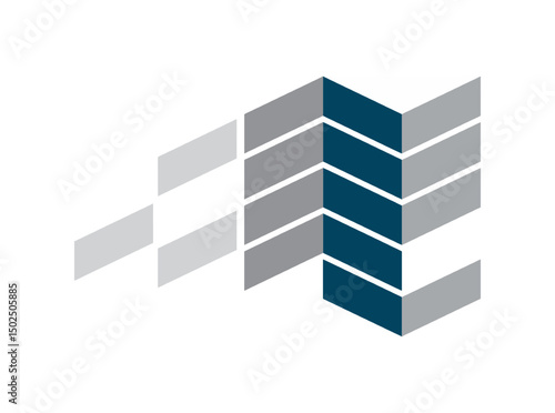 Factory Builder Business Logo SVG – Industrial, Scalable Icon Design for Manufacturing, Construction, Engineering, Industrial Firms, and Corporate Branding