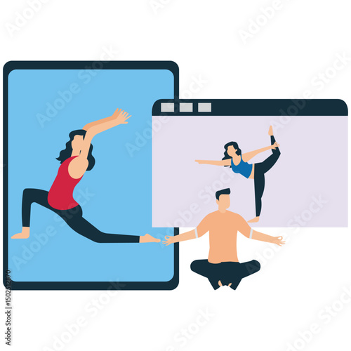 Virtual Yoga Classes at Home