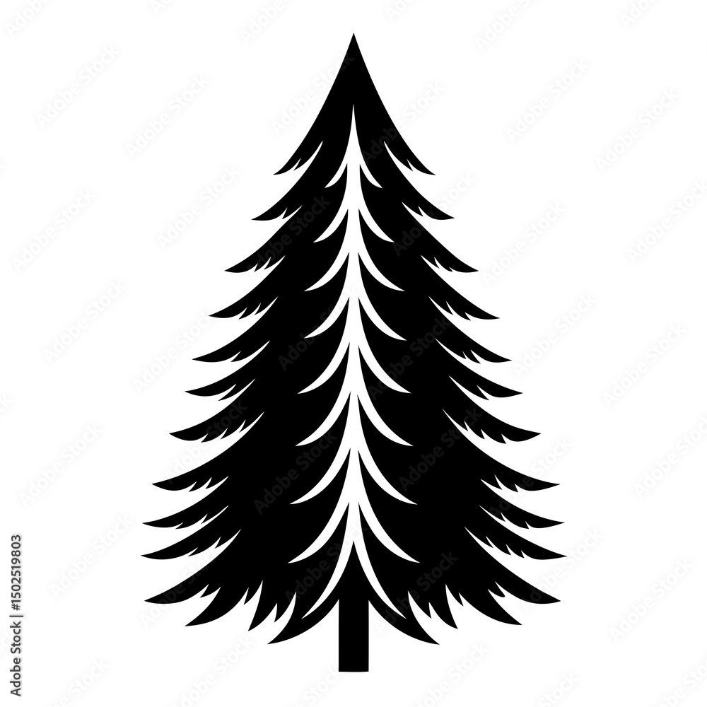 Fototapeta premium Forest-pine Printable Art – Nature-Inspired Digital Design for Home or Office Decor