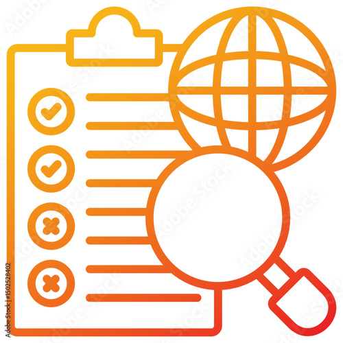 Survey Distribution Icon